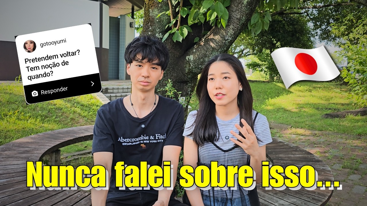O verdadeiro motivo de termos vindo para o Japão 🇯🇵 | Respondendo Perguntas 💬