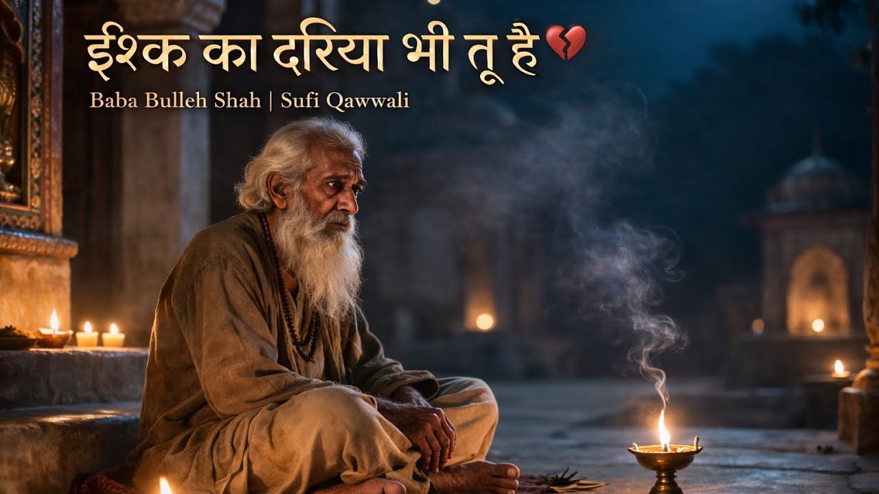इश्क़ का दरिया भी तू है 💔 | Jab Ishq Ne Mujhe Khud Se Mita Diya | Deep Sufi Qawwali