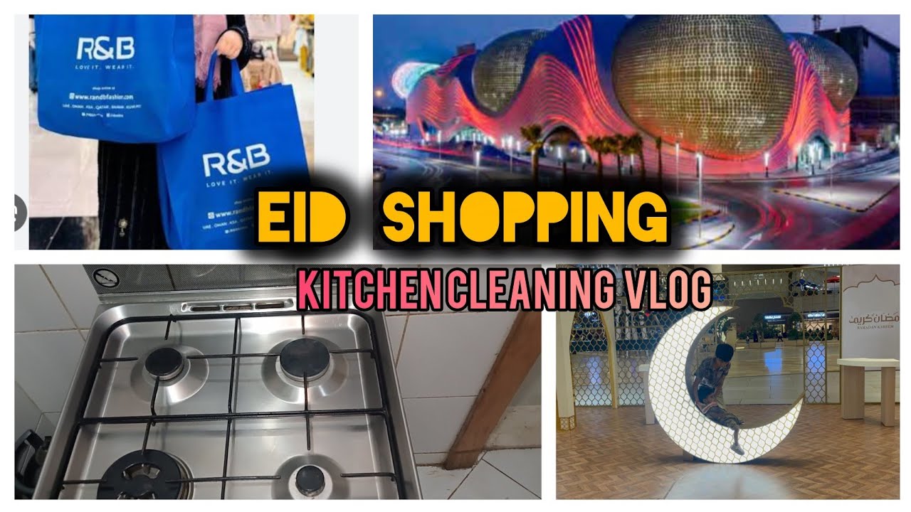 Kuwait Mall Mein Eid Shopping 🛍️ | Kitchen Cleaning 🌙 | Cheesecake Factory Dinner Vlog 🍰