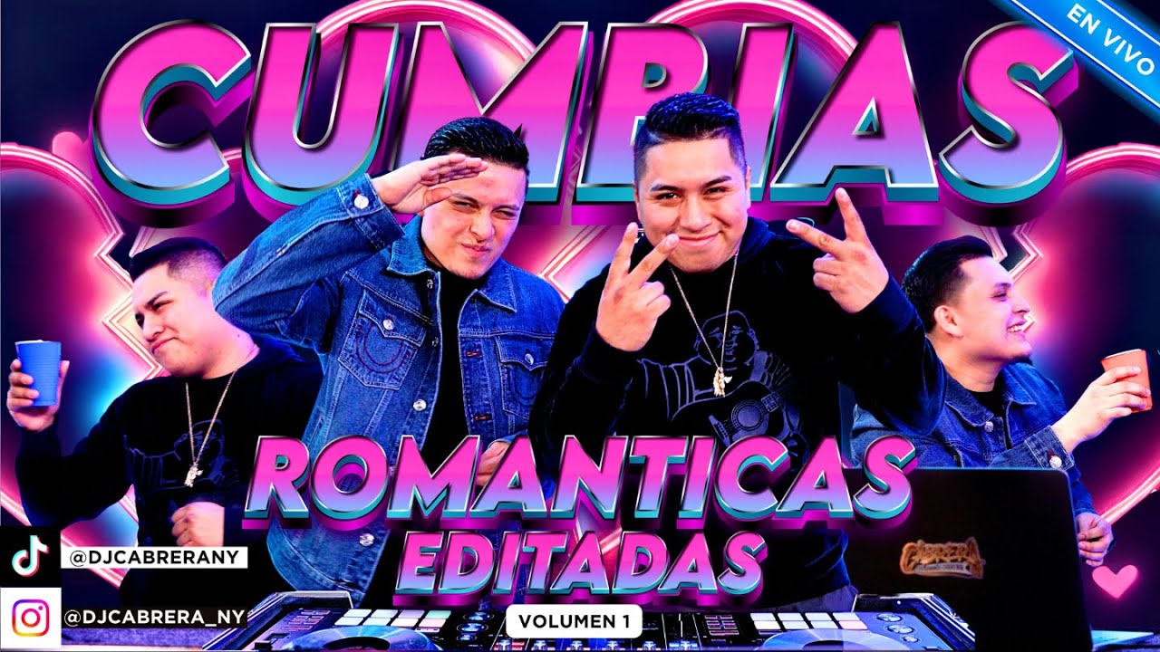CUMBIAS EDITADAS ROMANTICAS ❤️💔 - DJ CABRERA EN VIVO | FT AMANTES DEL FUTURO | DJ CHIHUAHUA Y MAS