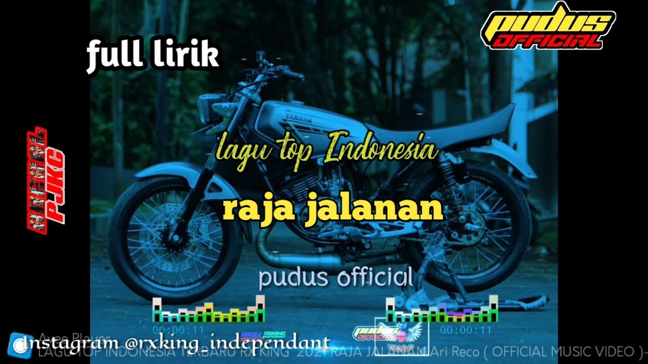 (lirik) lagu top Indonesia raja jalanan #regea #rajajalanan #rxking