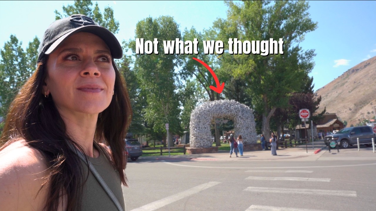 Джексон-Хоул оказался совсем не таким, как мы ожидали... Поездка на автодоме в Гранд-Титон