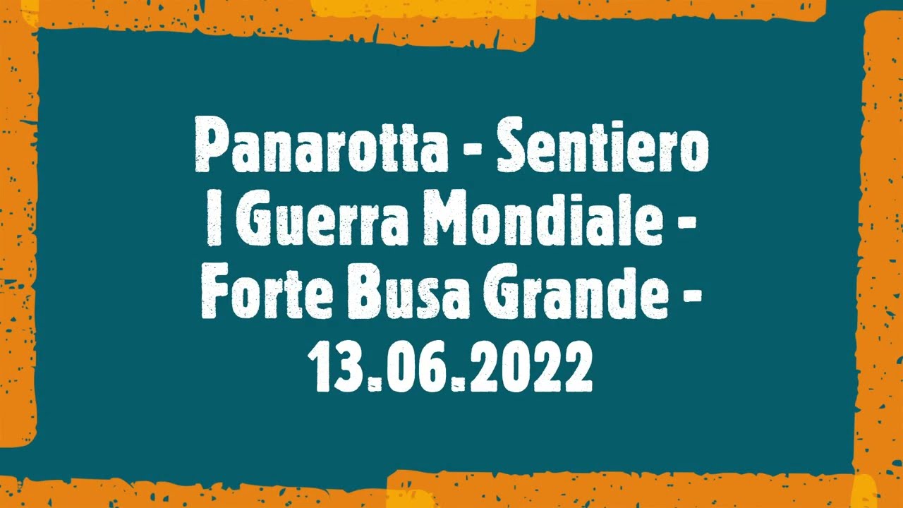 Panarotta (TN) - Sentiero della I Guerra Mondiale - Forte Busa Grande - E-MTB - 13.06.2022