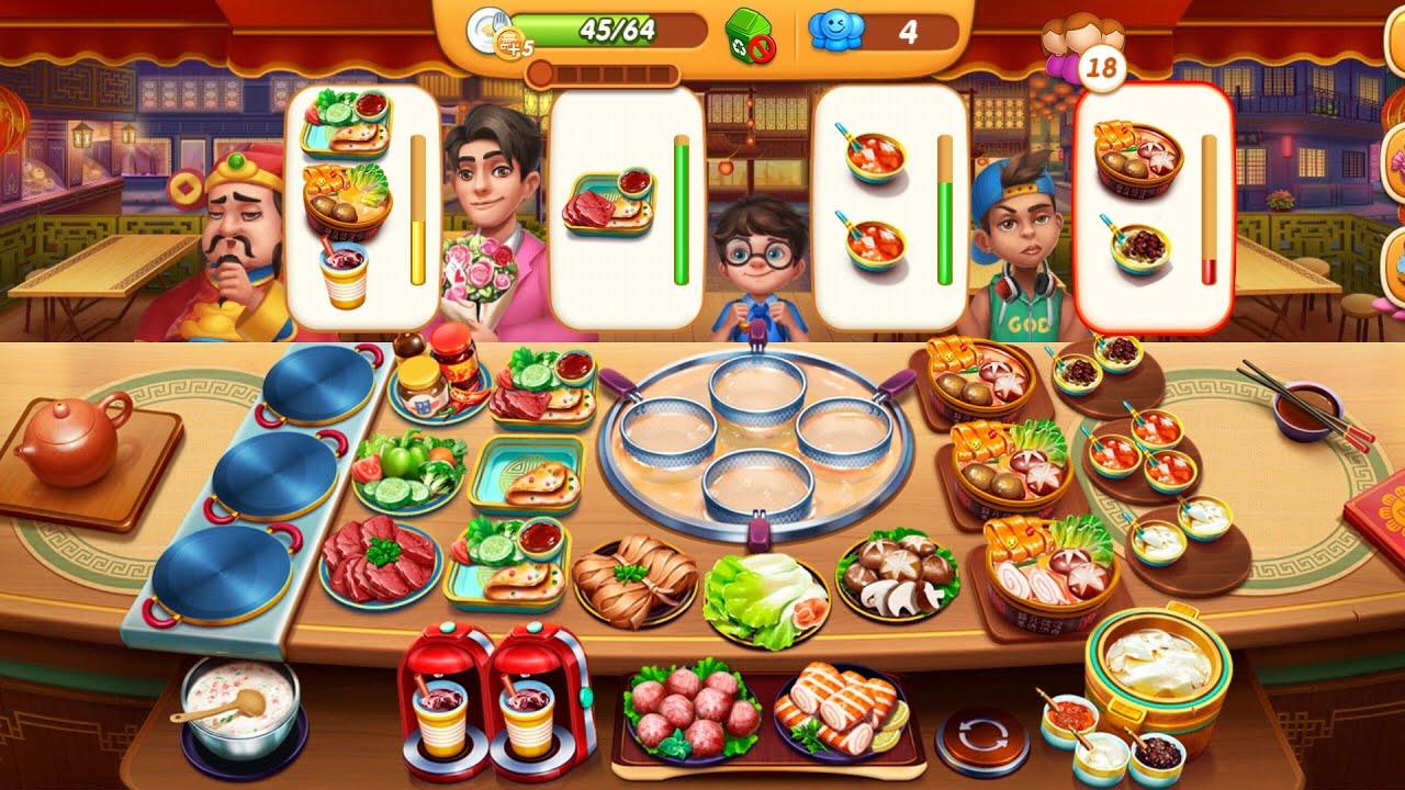 Cooking City Spicy Hotpot shop Level 31 32 33 34 35 🌟🌟 Part #23 Beijing Gameplay #