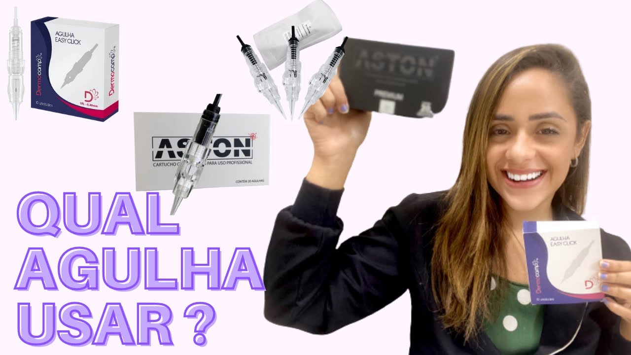 AGULHAS PARA MICROPIGMENTAÇÃO. QUAL A MELHOR ?