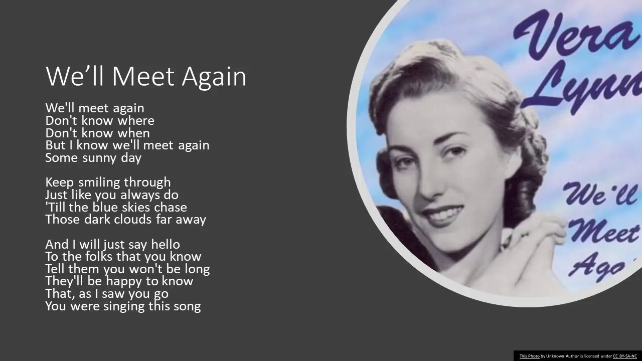 VE 80 Celebration Sing-a-long Medley Wartime Songs VE Day Singalong Lyrics