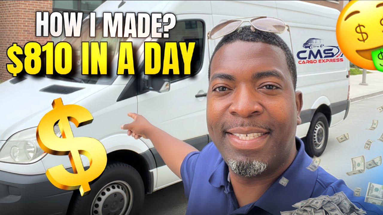 Как я зарабатываю 800 долларов в день на своем бизнесе по перевозке грузов на фургонах!