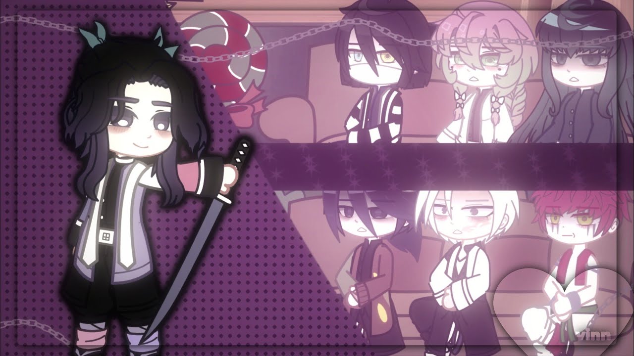 Hashiras react to Shinobu Kocho || DEMON SLAYER x Gacha club | • vinngel