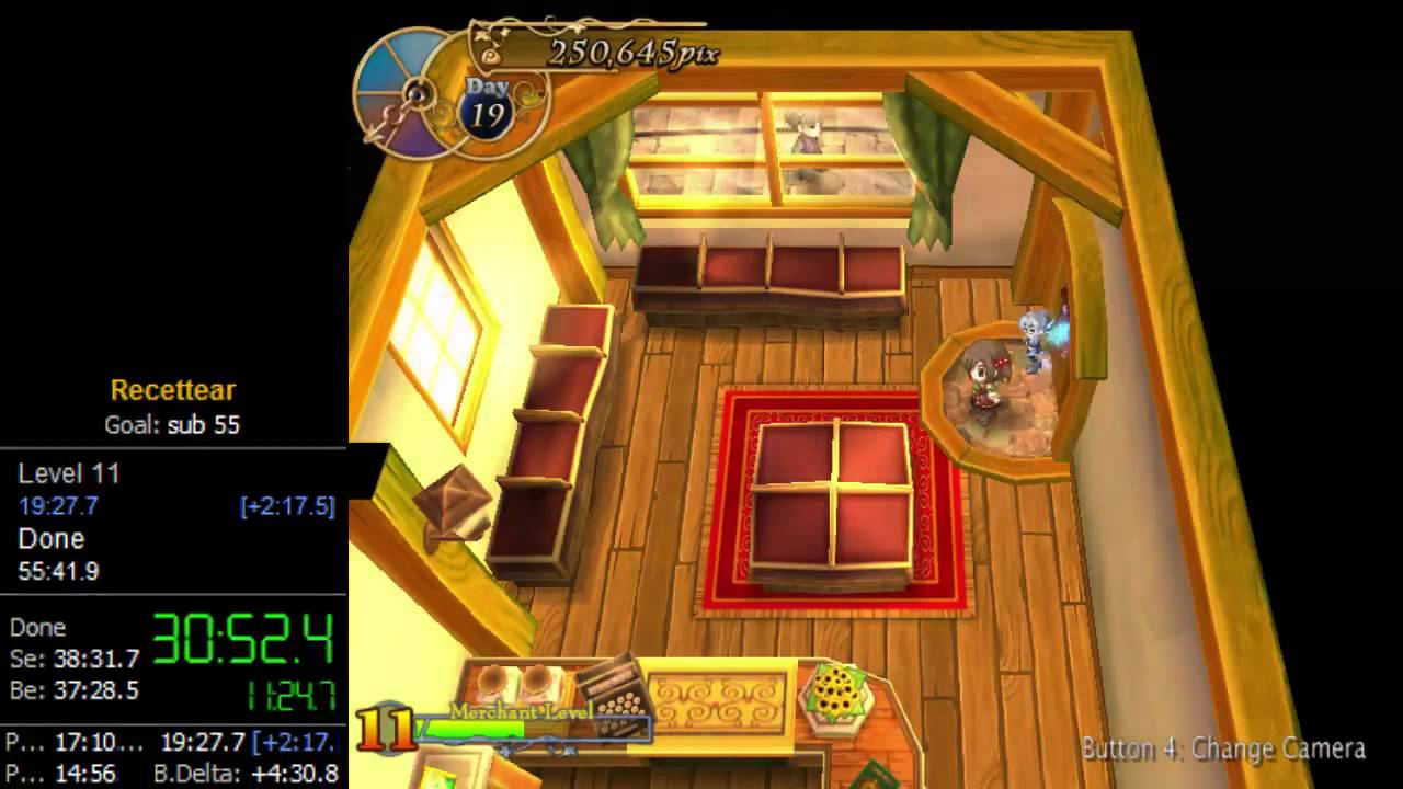 Recettear any% Speedrun in 51:24 WR