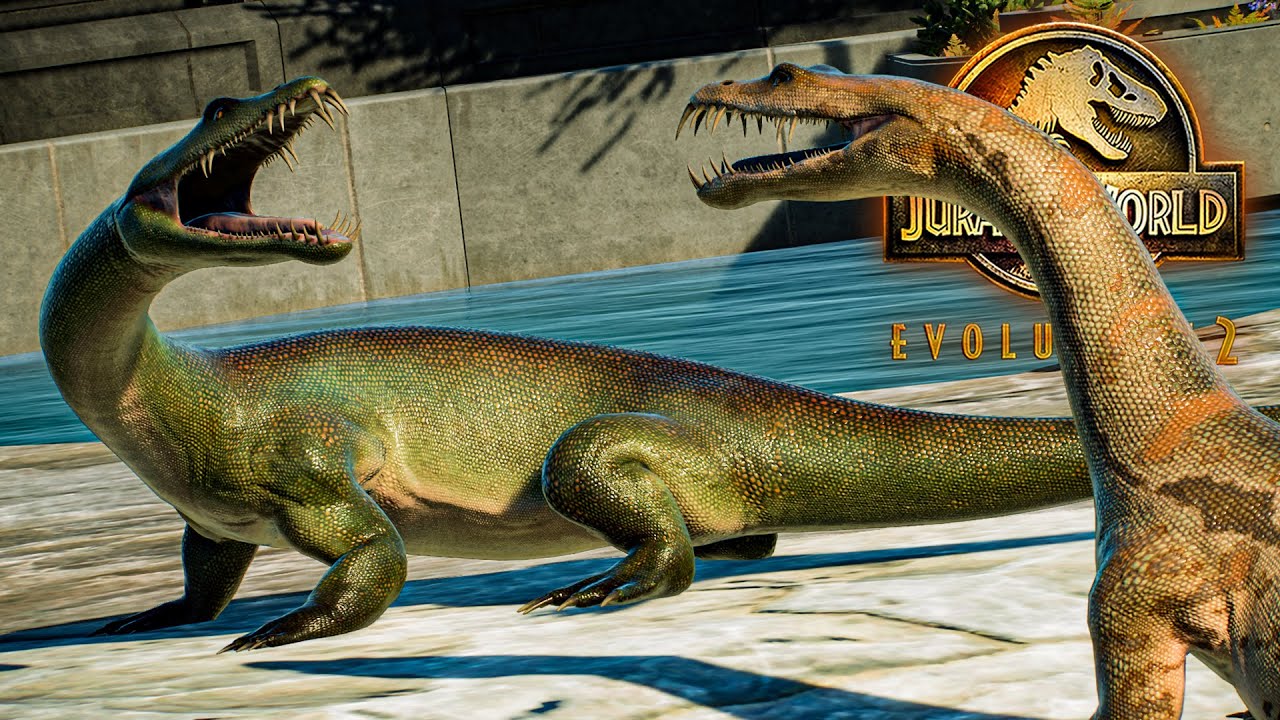 SOCIALIZING ANIMATIONS of ALL PREHISTORIC MARINE SPECIES - Jurassic World Evolution 2