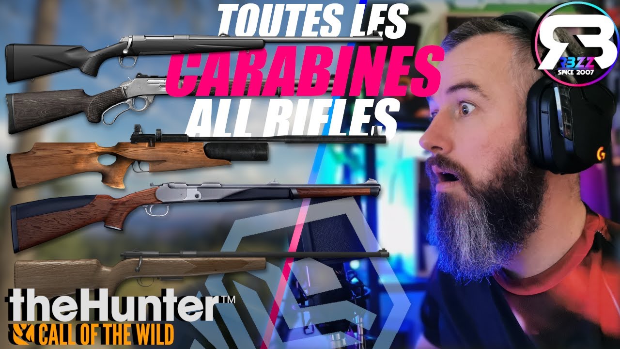 TOUTES LES CARABINES 100% INTEGRITEE | THE HUNTER CALL OF THE WILD 2022