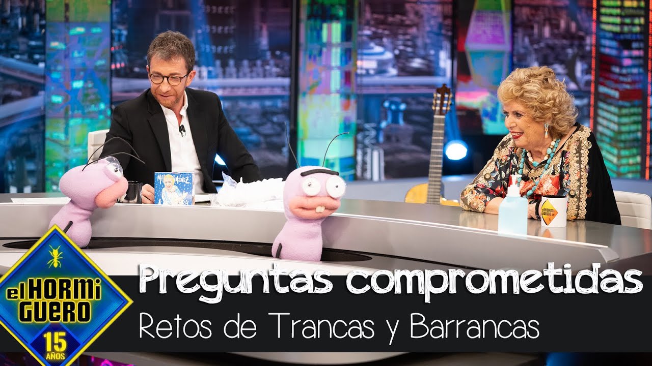 Trancas y Barrancas someten a María Jiménez a las preguntas más comprometidas - El Hormiguero