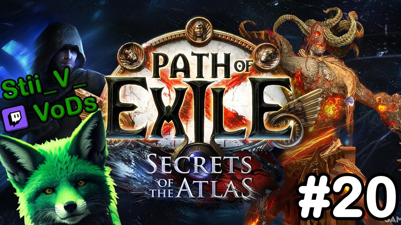 PoE 3.26 SSF Unique Completion [#20] 🔥Path of Exile Secrets of The Atlas Twitch-Stream VoD Stii_V_💚