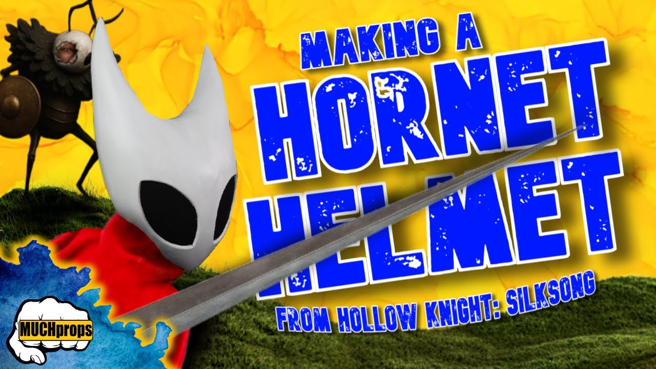 Изготовление шлема «Шершень» из Hollow Knight Silksong