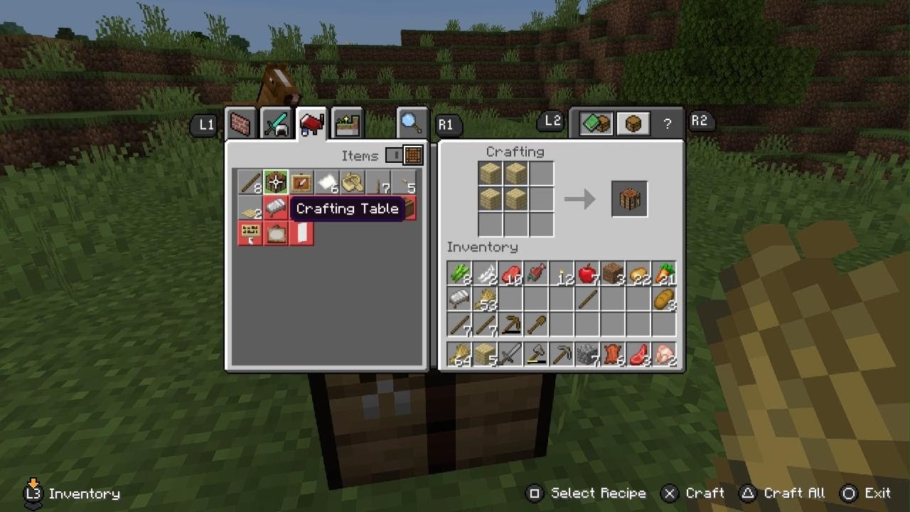 Minecraft world ps5 day 1 