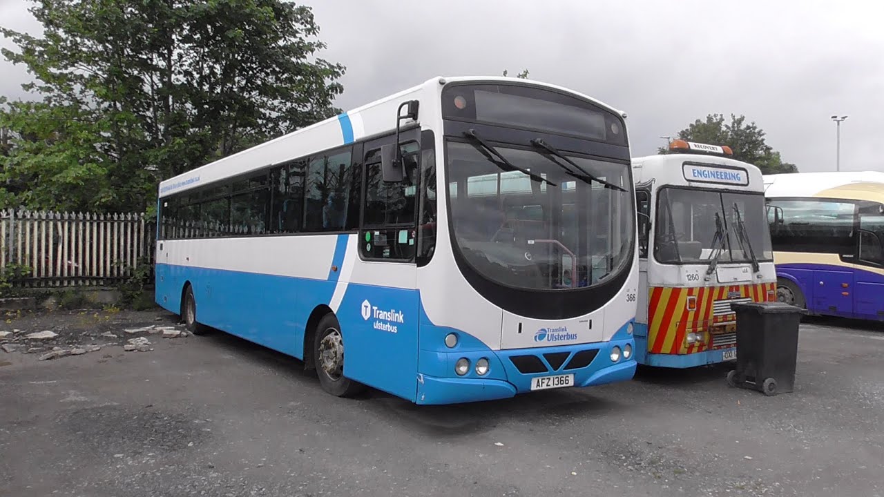 A tour on VOLVO ESCLIPE school bus Translink ulsterbus/Translink Ulsterbus Foyle 366.