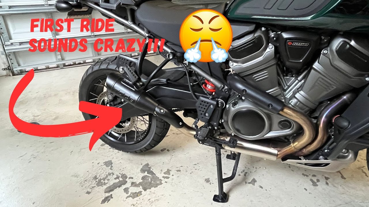2024 Pan America Toce exhaust first ride and a message.
