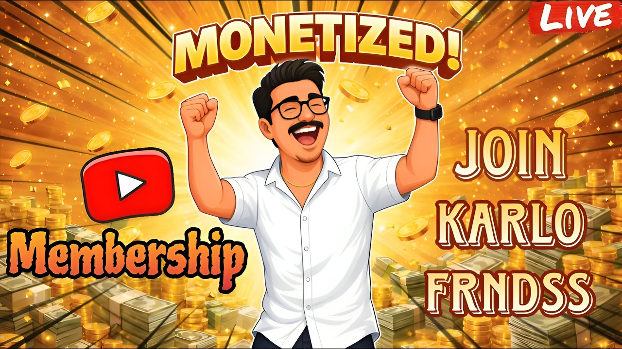 🔴Finally Monetized! 🔥💰 Membership Button LIVE | GG Family Join Now | Aao Thoda Fun Kare 😁 | AKASH GG
