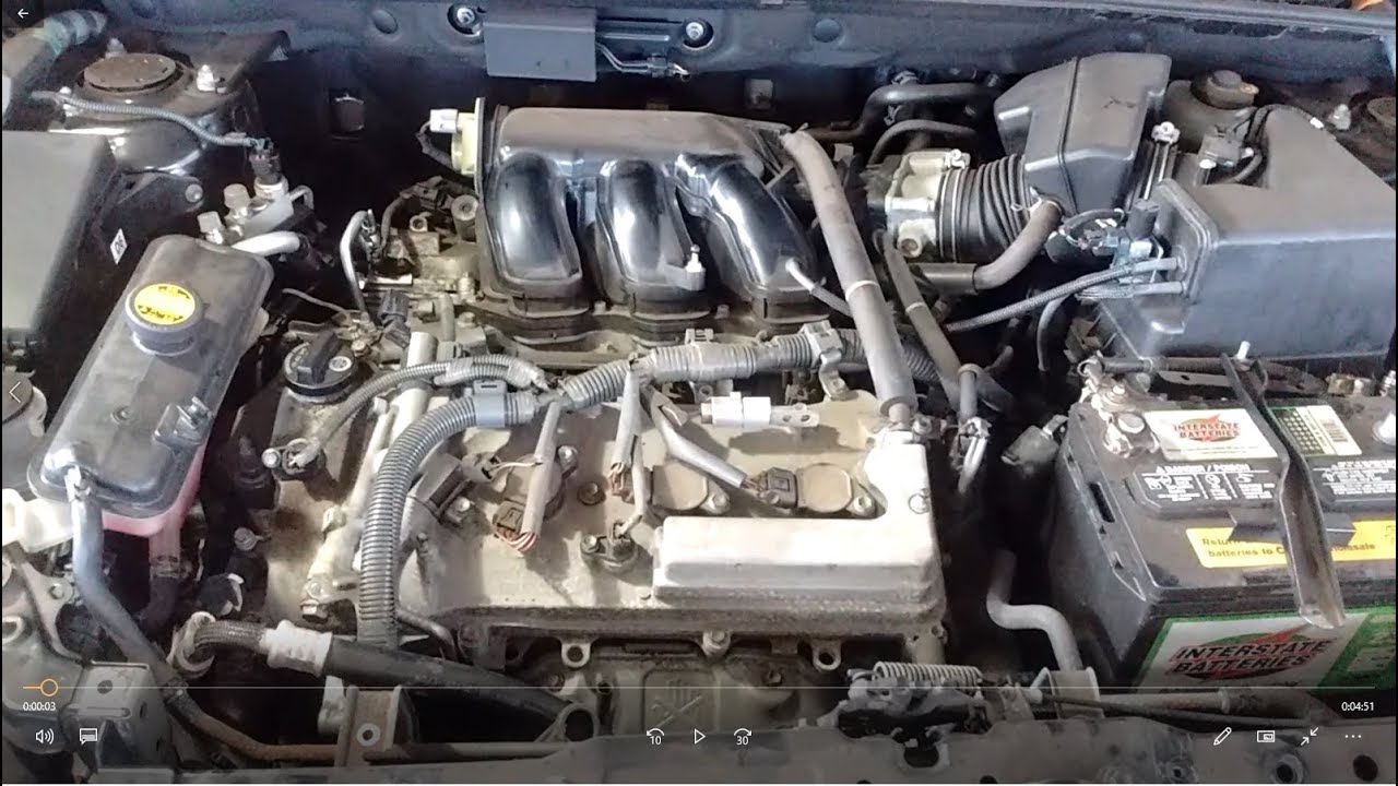 Как снять генератор - Toyota RAV4 2008 3,5-литровый V6 2GR-FE
