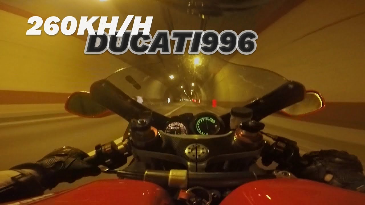 Ducati 996 termignoni Barcis' tunnels