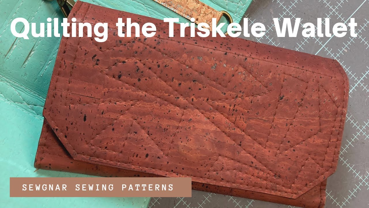 Sewing Tutorial: Quilting your Triskele Wallet