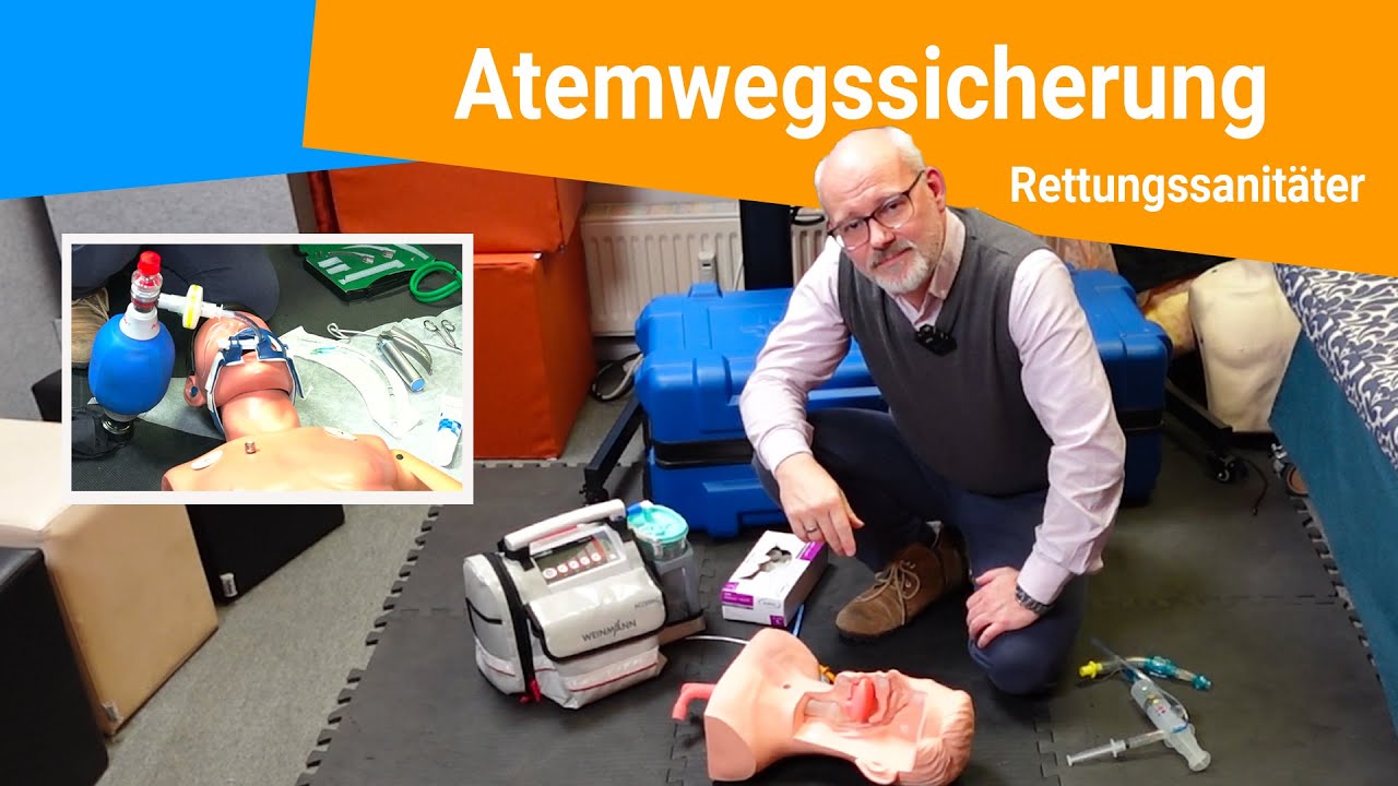 Atemwegssicherung Teil 2 / Rettungssanitäter Berlin