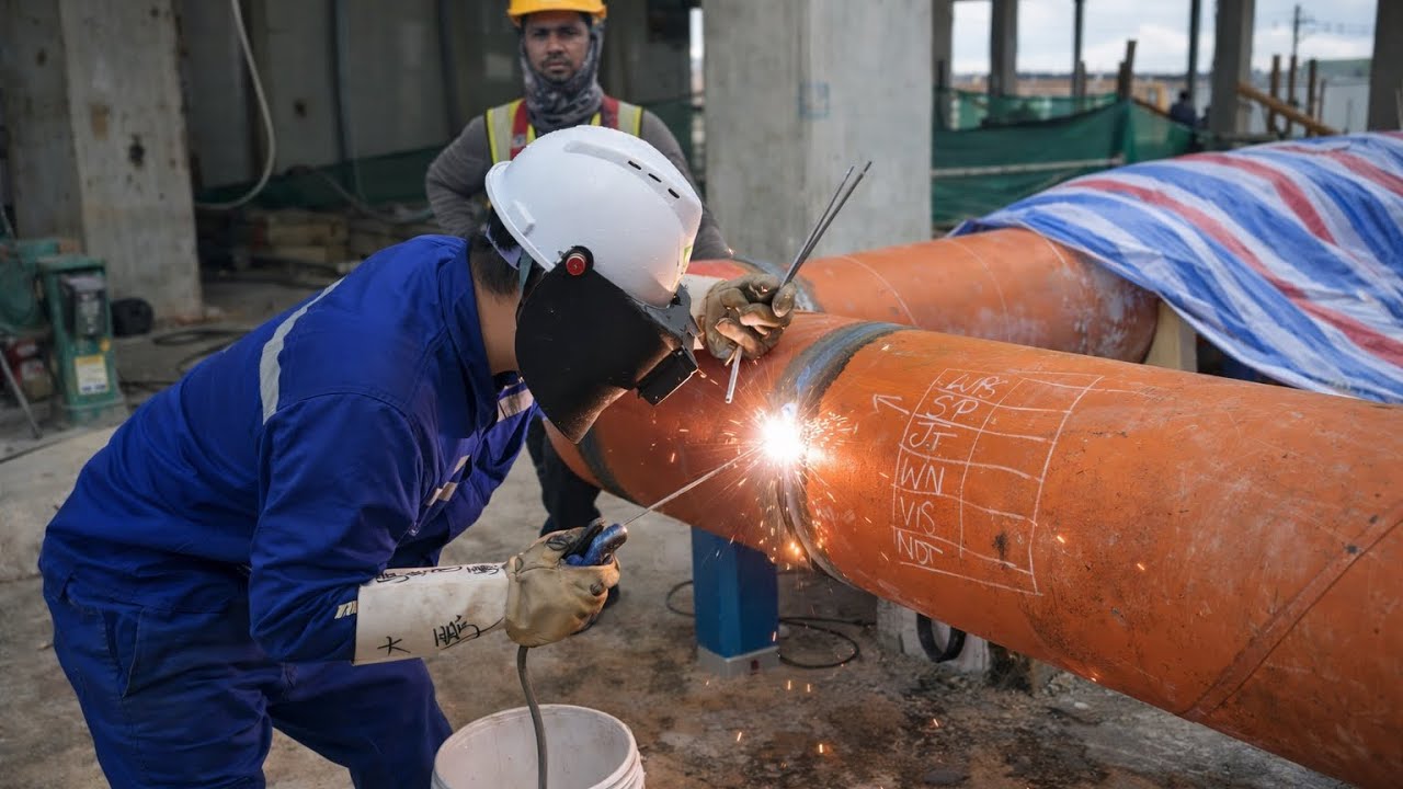 Welding 5g position | Anyone who wants to learn welding must watch this video 