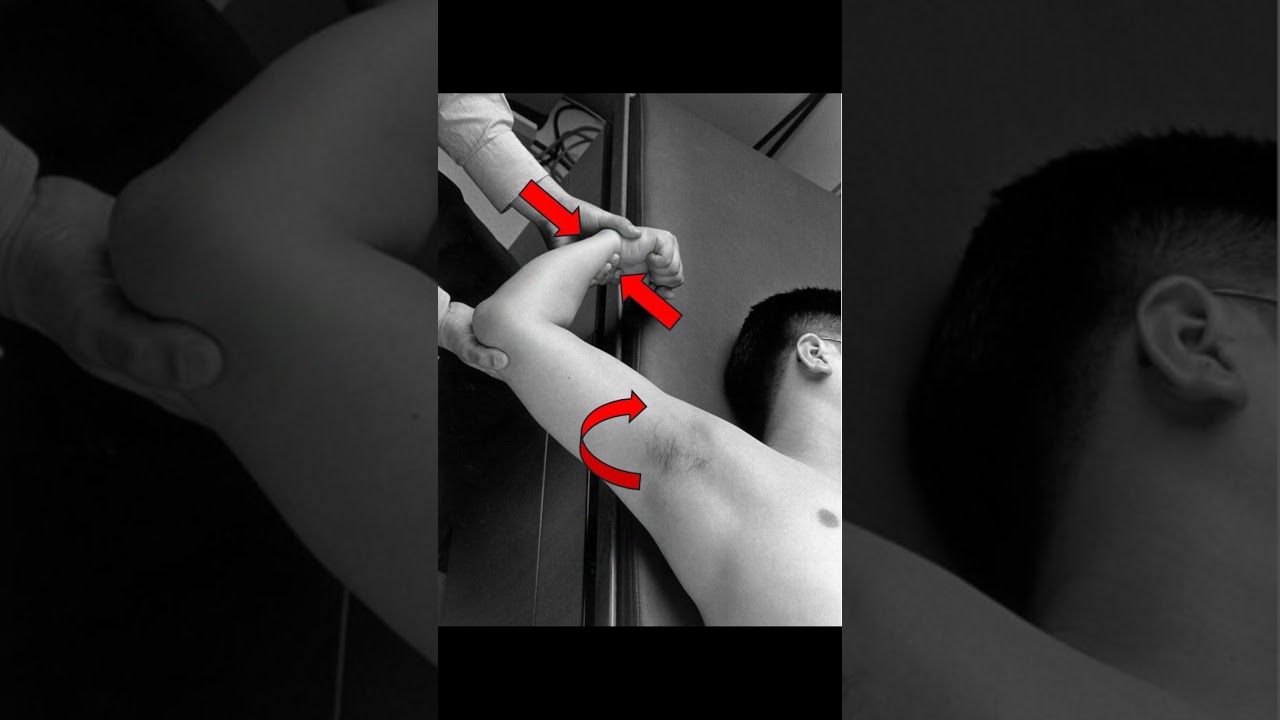 Biceps Load Test II #shoulderpain #meded #physiotherapy #athletictraining