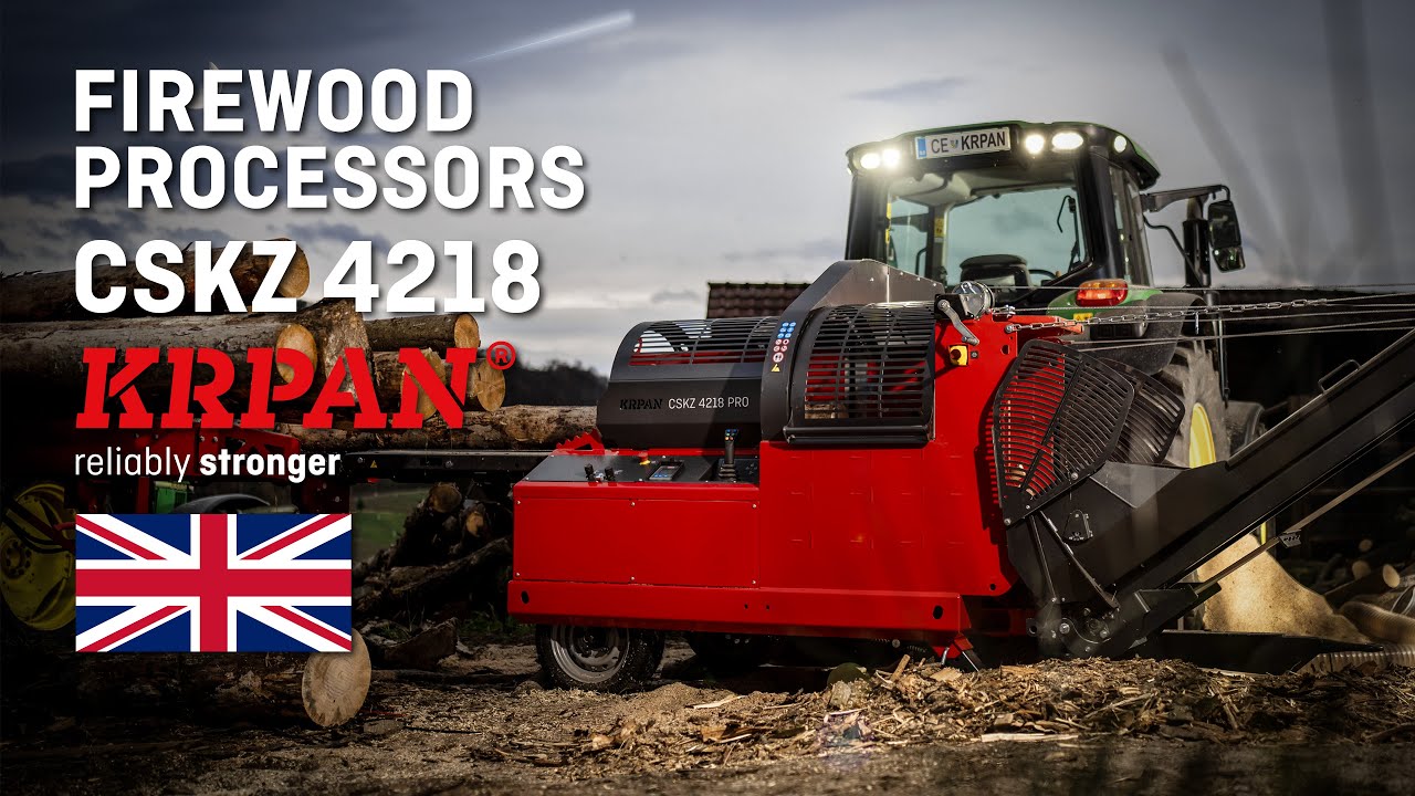 Firewood processors KRPAN CSKZ 4218🌲🟥