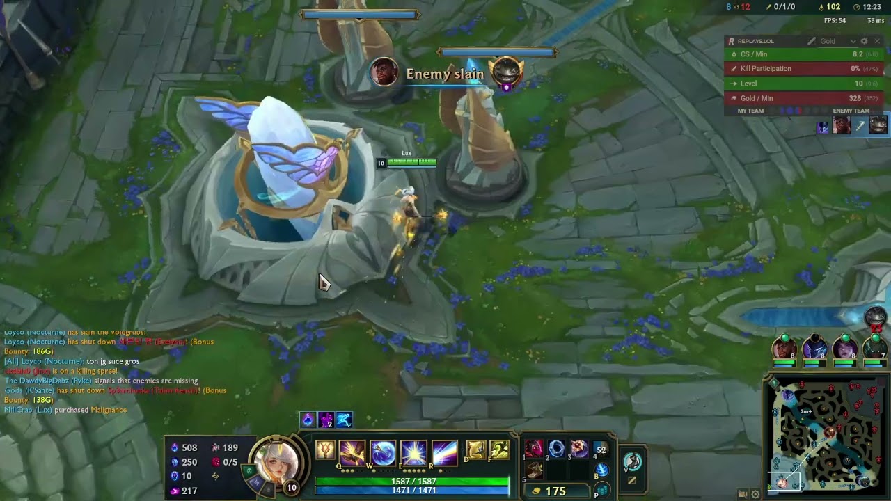 Lux Game 49 (Win vs Akshan)