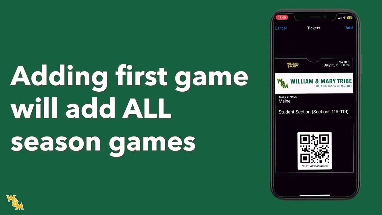Download and View Student Tickets