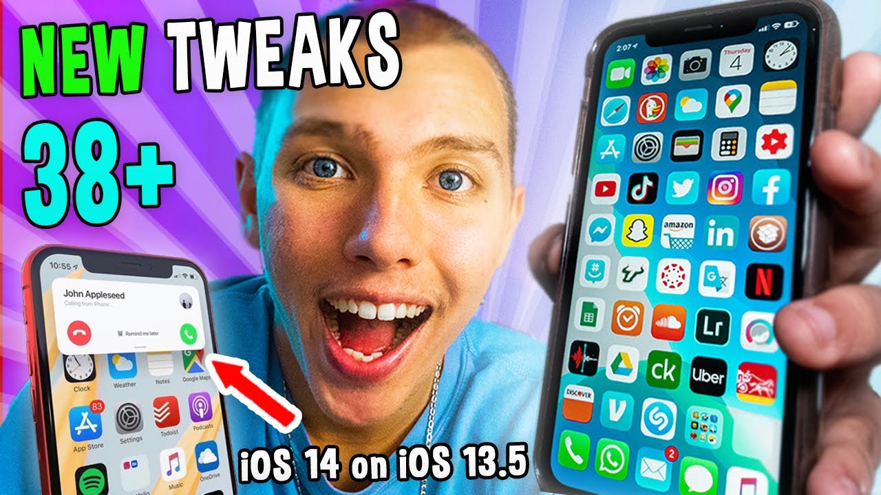 Top 38+ iOS 13.6 Jailbreak Tweaks for iOS 13! (Get iOS 14 w/ Cydia Tweaks)