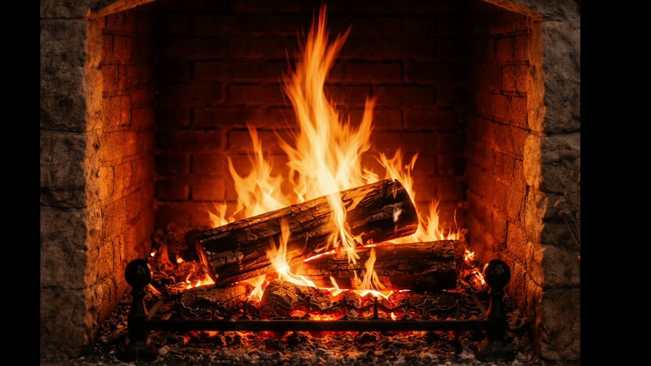 Fireplace Sounds for Sleep & Anxiety Relief (60 Minutes)