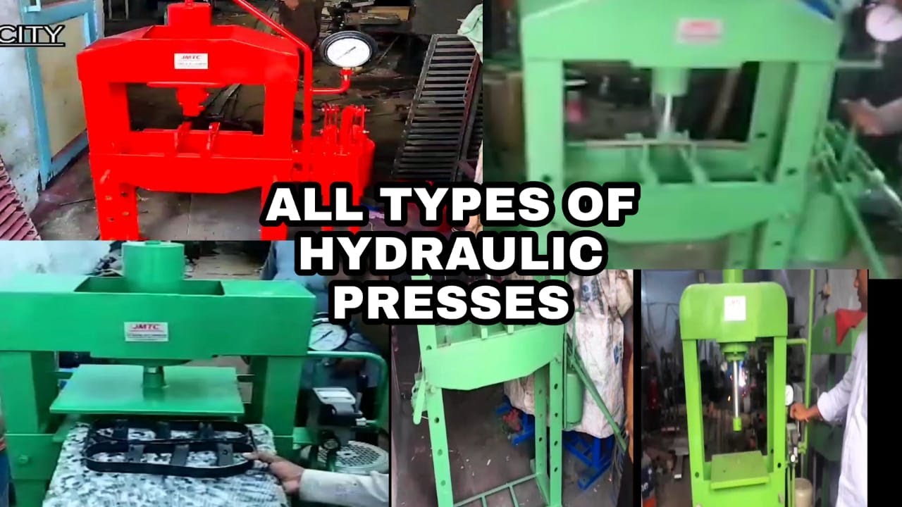 Hydraulic Presses | Hand Operated Hydraulic Presses | Motorised Hydraulic Presses