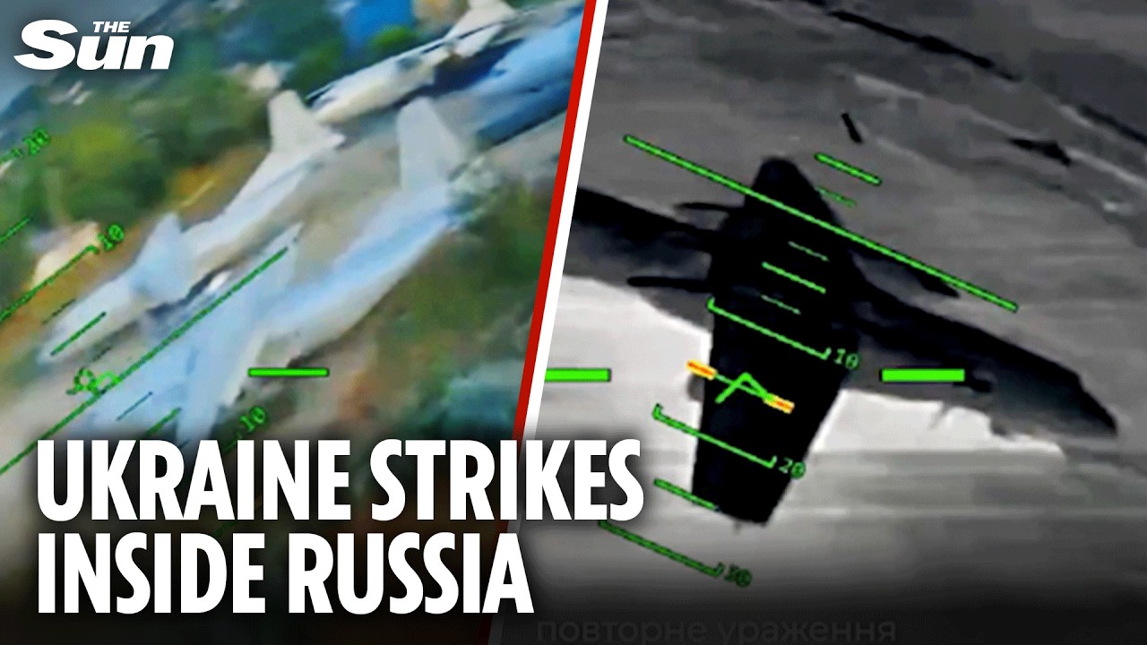 Ukraine's SURPRISE ATTACK destroys $1billion of military hardware deep inside Russia