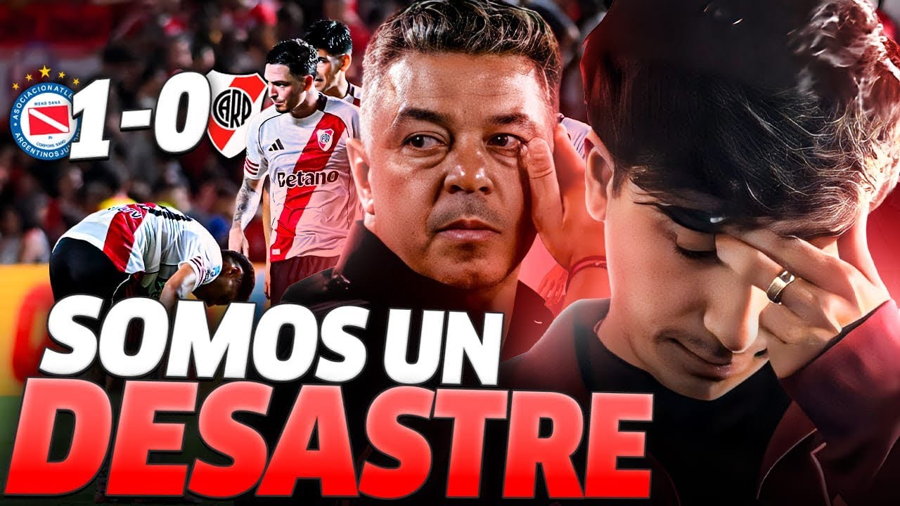 NO SE AGUANTA MÁS. RIVER VOLVIÓ A PERDER, 0-1 VS. ARGENTINOS JRS. | REACCIÓN 