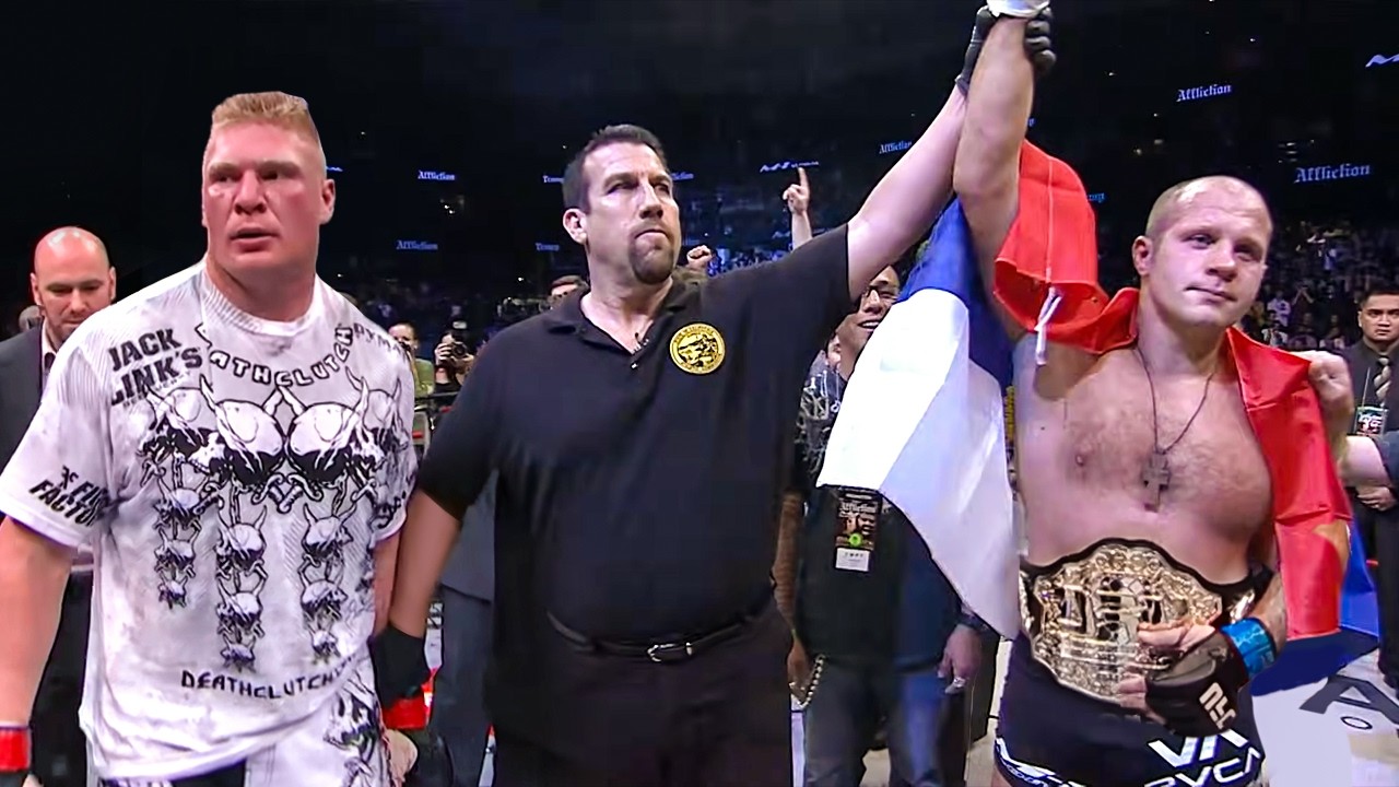 WOW! Fedor Emelianenko is the best fighter in MMA history.