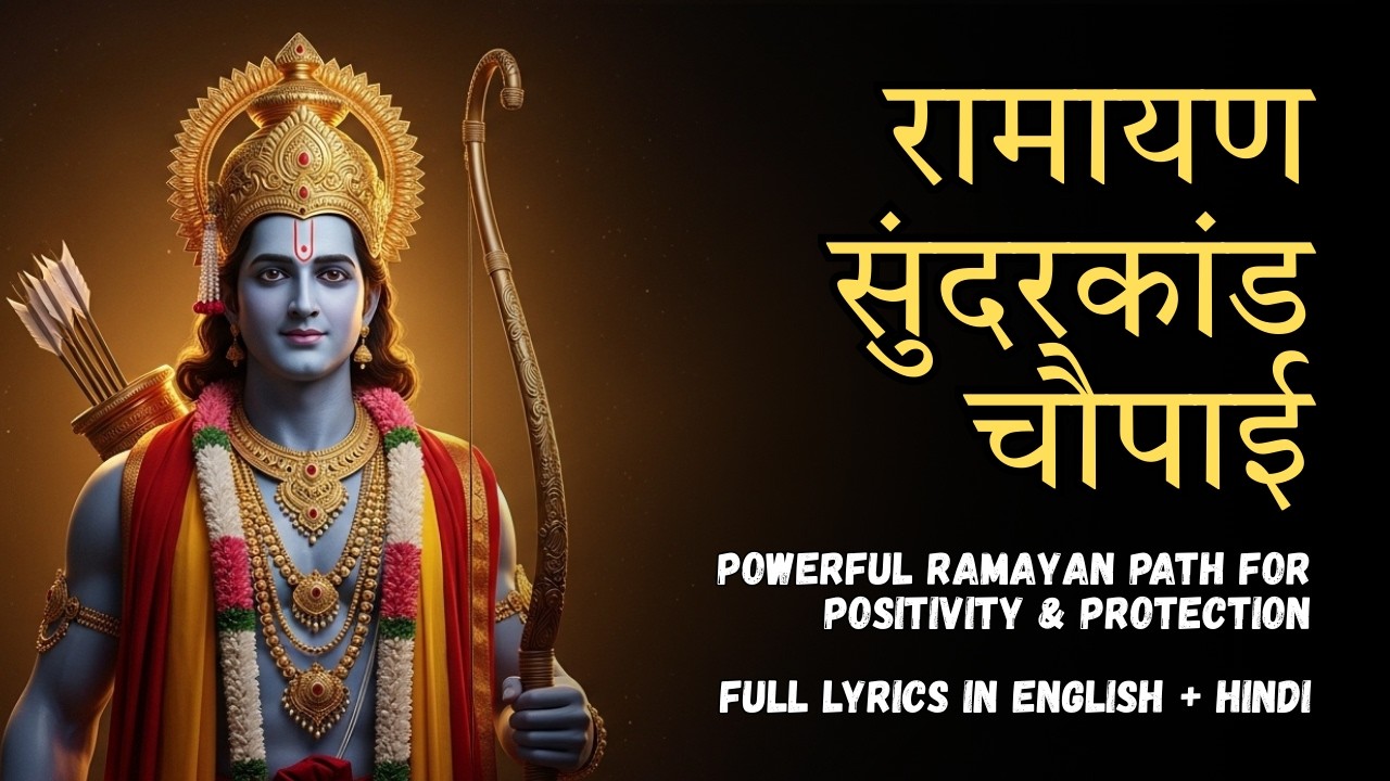 Sunderkand Path | Sundar Kand Chaupai | Shree Ram Bhajan | रामायण सुंदरकांड चौपाई