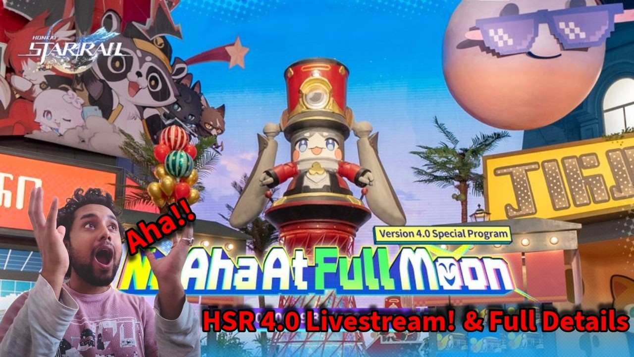 Ahahahahaha !!!!!  - HSR 4.0 Livestream and the details!