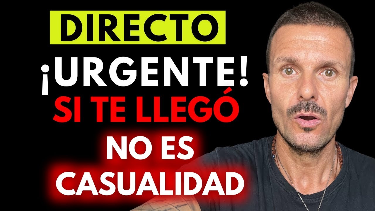 🔥Si Ves ESTO Antes del 06/01/2026 SIGNIFICA Que 2026 Va a Ser TU A&Ntilde;O! 🔥 DIRECTO URGENTE!