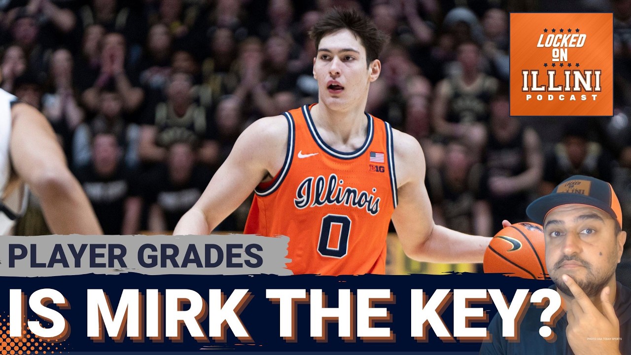 PATTERN: When David Mirković Struggles… Illinois Struggles? | UCLA Player Grades | Illini Podcast