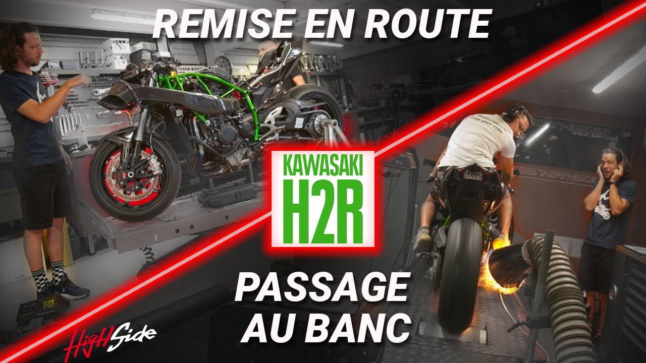 Révision et passage au banc d’une Kawasaki H2R - Tuto Méca Junior
