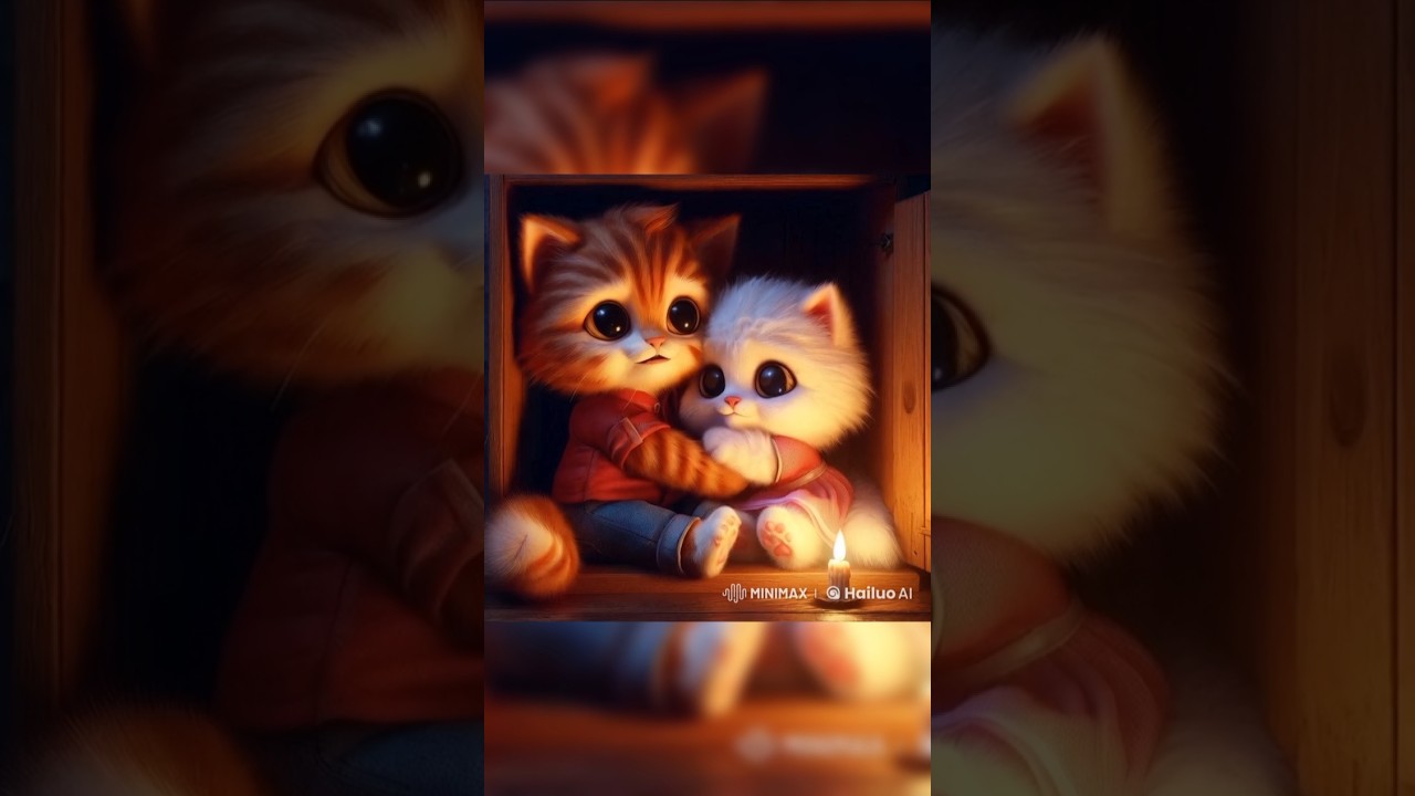 Is he alive?🐾 #catsreel #animation #cartoon #cat #emotional #sad #catsofyoutube #ai #aiart #regret