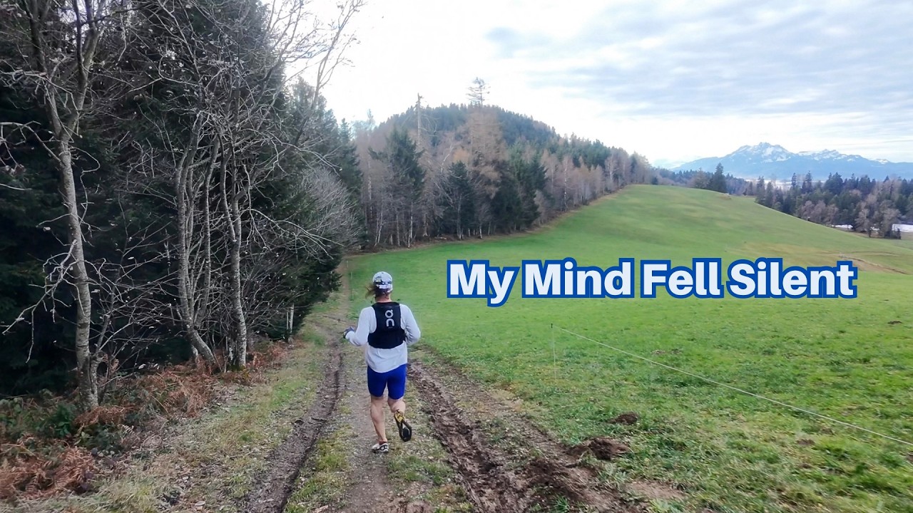 My Mind Fell Silent While Running | Cinematic Drone Run