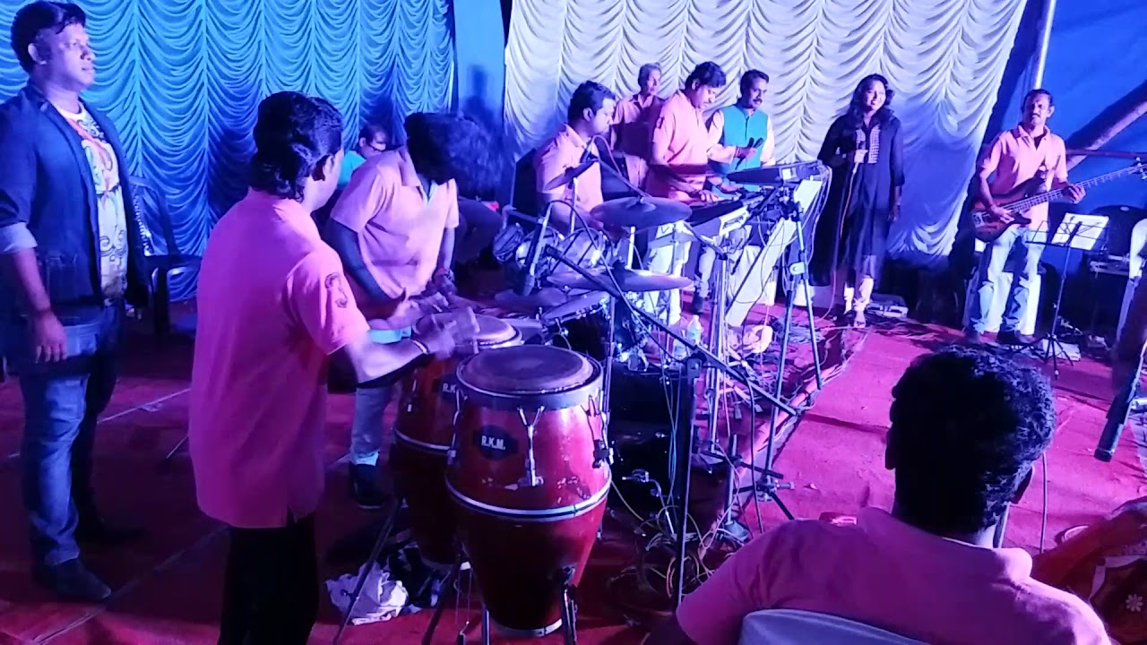 Cochin Dream Beats Ganamela on puli tamil song jingiliya jingiliya..