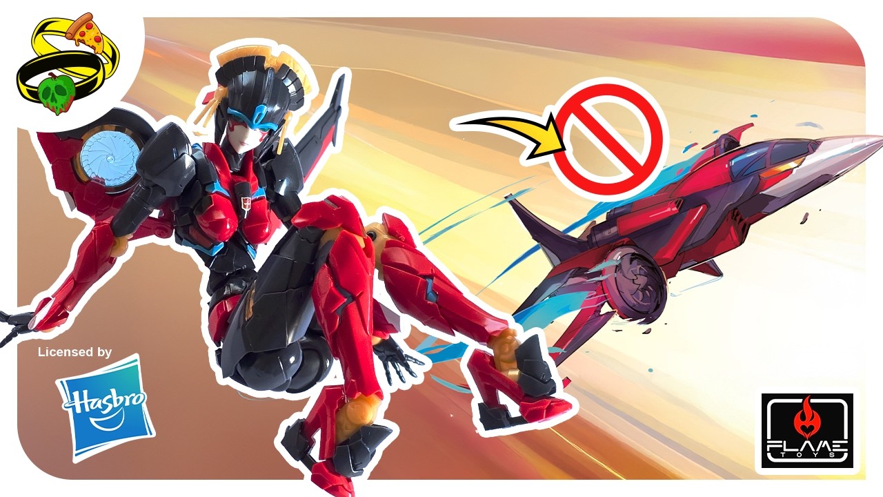 NO se transforma 0/10 - Windblade de Flame Toys