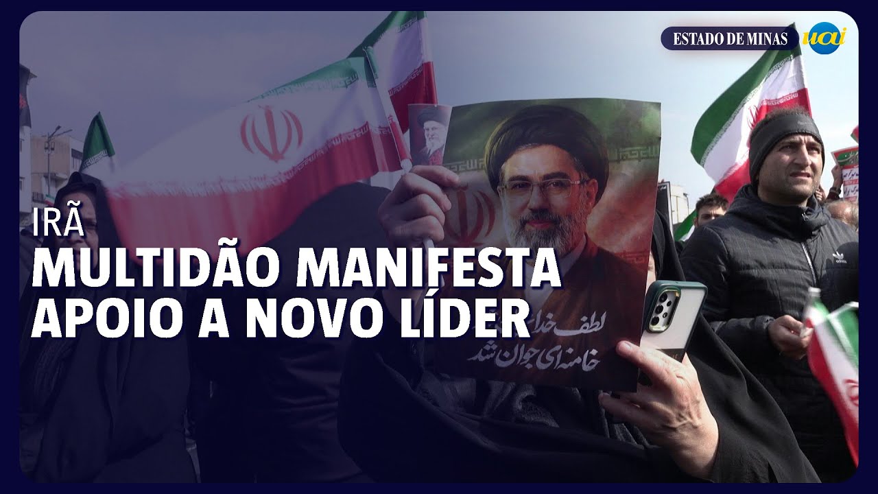 Multidão em Teerã manifesta apoio ao novo líder supremo do Irã