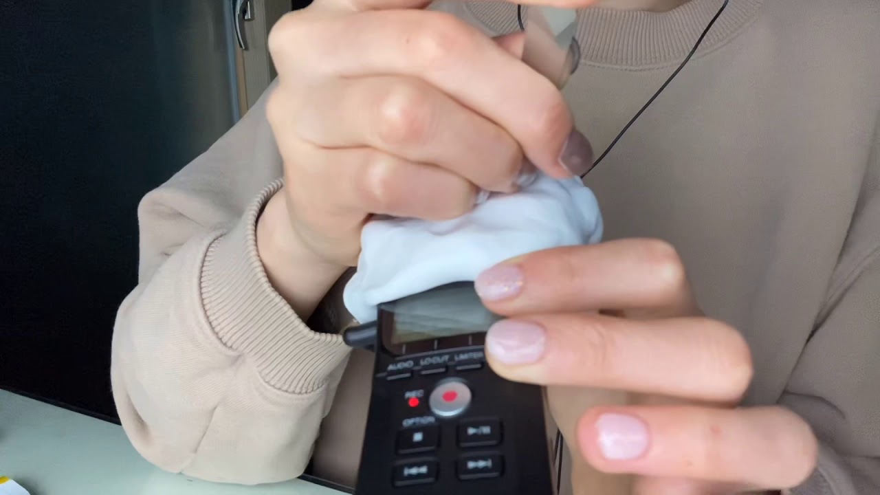 아이클레이 만지고 두드리고 자르는 asmr