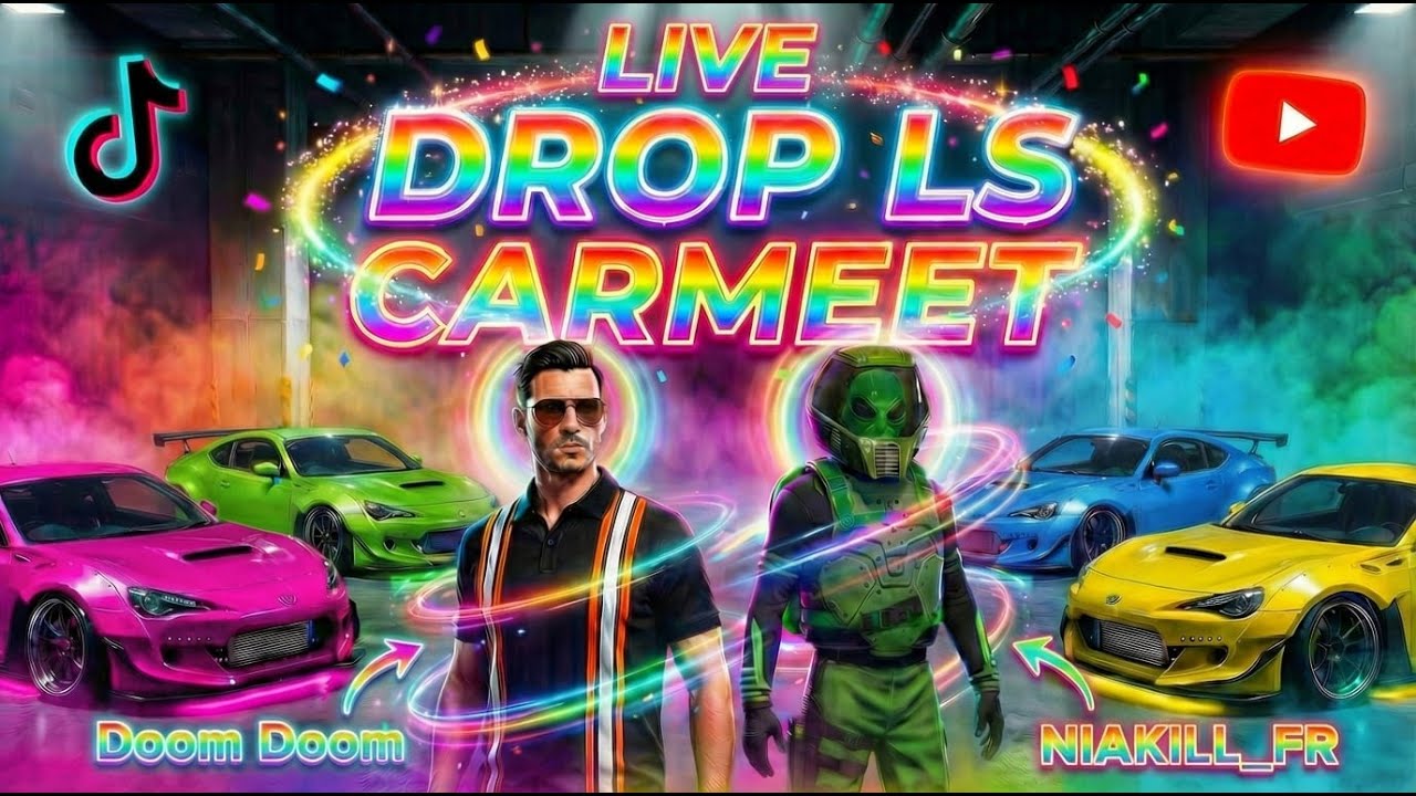 🔴LIVE PS5🔴 DROP LS CARMEET 🎮GTA 5 ONLINE 🎮