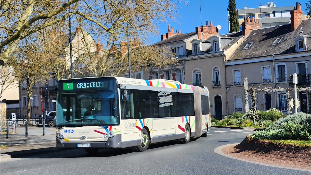 Heuliez GX 437 n°9010 sur la ligne 3 ( Full kickdown 😴 !!!!!! 